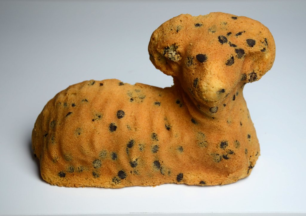 Beránek máslový s čokoládou