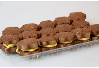 Kolečka vánoční s nápl. vaječný likér